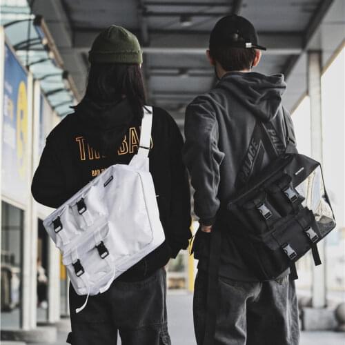 Fashion Crossbody Bags For Men Nylon Travel Bag School Bag Male Waterproof Messenger Bag Unisex Anti-theft Shoulder Bag