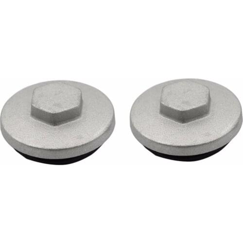 Pair Valve Adjustor Cap Tappet Cover Covers Oil Filler Nut Rear Drive For Honda CB350 CB360 CB400 CB550 CB750 CB750F CB900