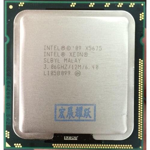 Intel Xeon Processor X5675 (12M Cache, 3.06 GHz, 6.40 GT/s Intel QPI) LGA 1366 Server CPU