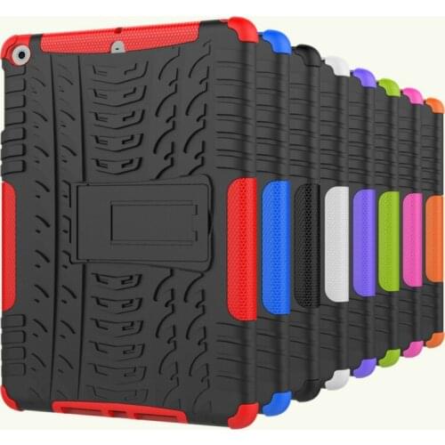 Shockproof Silicone Cover For iPad 2017 2018 9.7"iPad 5 iPad 6 Case Kids Safe Armor Heavy Duty Rubber Anti-Slip House Shell Capa