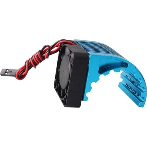 RC Aluminum Alloy Motor Heatsink CNC 4010 40x40mm Fan for Hobbywing Leopard Castle 4274 1515 812 T8 42684272 Brushless Motor 42m