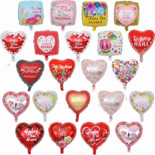 10pcs 18inch I Love You Heart Balloons Inflatable Foil Helium Globos Wedding Birthday Party Decorations Valentines Day Supplies