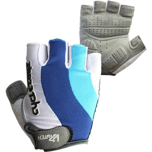 Silicone Gel Cycling Gloves Half Finger Riding Motorcycle MTB Mountain Bicycle Bike Gloves for Men M-XXL