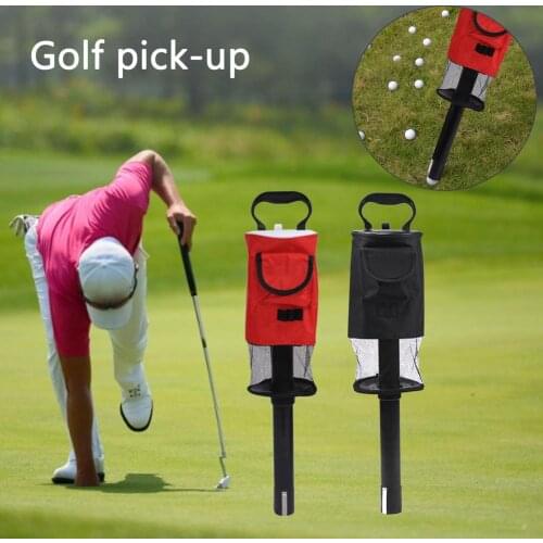 Golf Ball Retriever Bag Portable Golf Ball Bag Ball Picker Easy To Pick Up The Ball hold up to 60 balls Golf Accessories