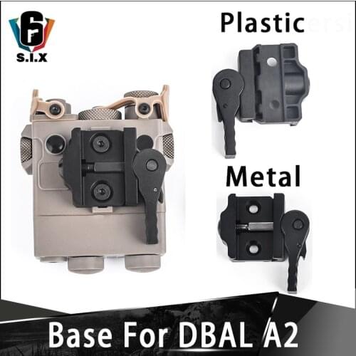 Tactical Full Metal & Plastic DBAL-A2 Picatinny Mount Hunting Laser Sight DBAL A2 Mount Adapter Accessories for 20mm Rail
