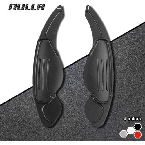 NULLA Aluminum Steering Wheel Shift Paddle Extension Shifter For Jaguar XF XJ XJL Land Rover Range Rover Evoque Discovery Sport