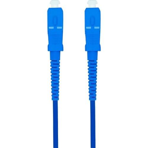 Indoor Armored 10Meters SC/PC-SC/PC,3.0mm,Singlemode 9/125,Simplex, Optical Fiber Patch Cord Cable,SC to SC Jumper