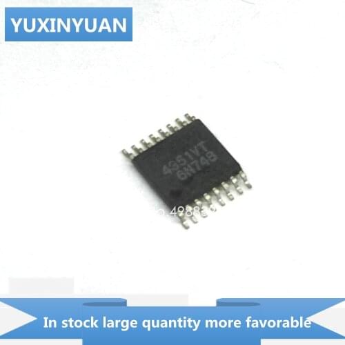 YUXINYUAN 10PCS/LOT AK4351VT AK4351V AK4351 AK 4351VT K4351VT SSOP16 in stock in stock