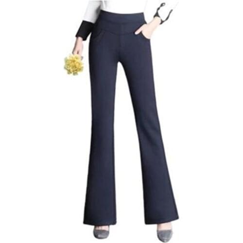 Lady Ballroom Dancing Pant Adult Modern Dance Pants High Waist Slim Dancing Trousers Lama Trousers High Elastic B-6858