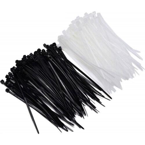 100PCS Nylon cable tie 4.8mm wide X600mm length, cable binding strap