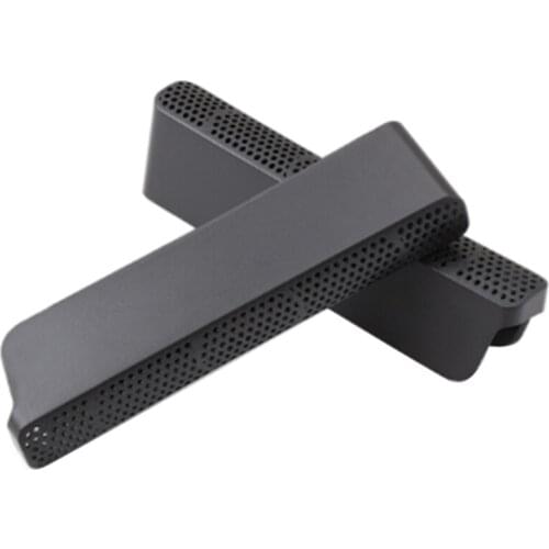 2 Pcs Car Rear Seat Air Condition Vent Outlet Cover for Mercedes Benz C E Glc Class W205 S205 W213 S213 X253 2015-2018