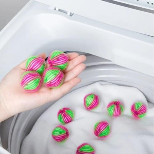 2PCS Magic Laundry Ball Pet Fur Catcher For Washing Machine Balls Lint Catcher Foating Cotton Wool Hair Catcher Remover Hair