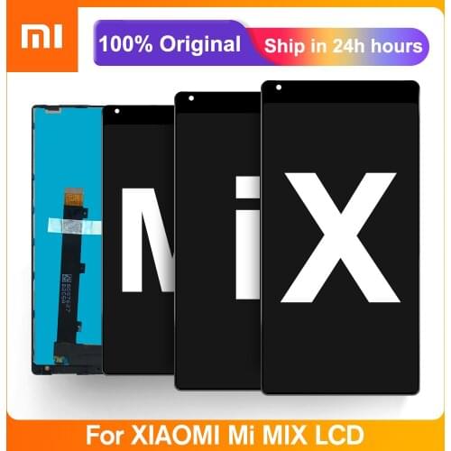 6.4" Original Lcd Screen For Xiaomi Mi Mix LCD Display Touch Screen Digitizer Panel With Frame For MiMix Display Screen