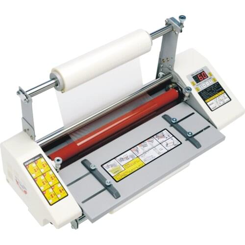 9350 A3+ Laminating Machine Four Roller Cold Hot Laminator Rolling Machine film photo Laminating Machine English Verion
