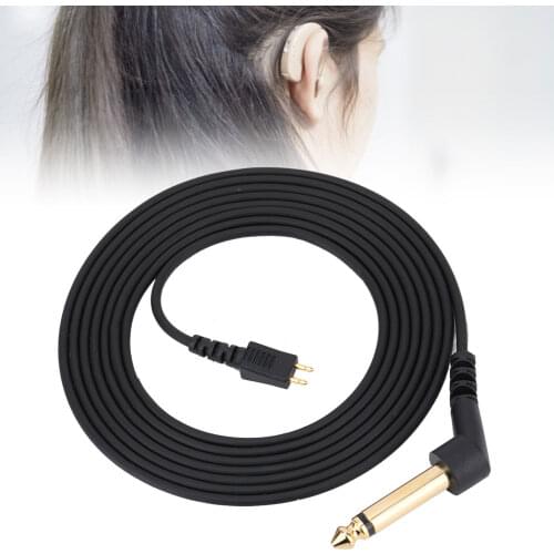 Audiometer Bone Conduction Headset Cable Headphone Wire Ear Care Accessory