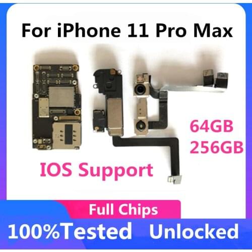 For iPhone 4S / 5 / 5S / 6P / 6s Plus / 7P / 8 / X / XR / XS / XS Max Motherboard Logic Board No Touch ID No Face ID Unlocked