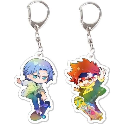 Anime SK8 the Infinity Reki Cosplay Anime two yuan key chain pendant