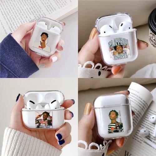 Carter Playboi Cart Die Lit Earphone Case For Apple iPhone Charging Box For AirPods Pro Hard Clear Cover Protective Accessories