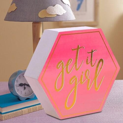 Wood Sign Wall House Modern Home Decoration Wall Art Wooden Block MDF Sign Tabletop Home Art Letters 2020 New Good Quality