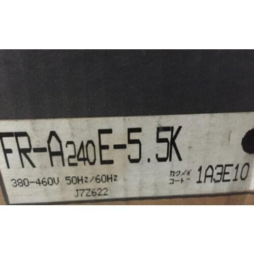 Inverter 5.5KW 380V FR-A240E-5.5K , New one , 100 % appearance new , 3 months warranty , fastly shipping
