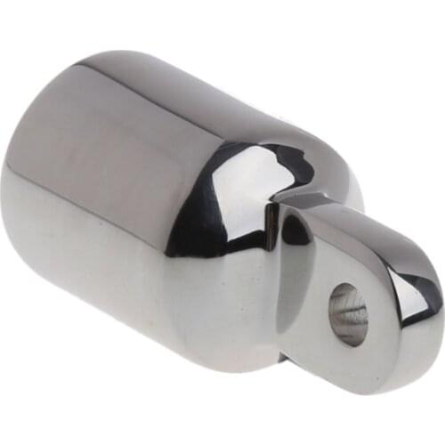 Stainless Steel Bimini Top Eye End Cap For 7/8'' Pipe Marine Boat Yacht Professional Marine Hardware