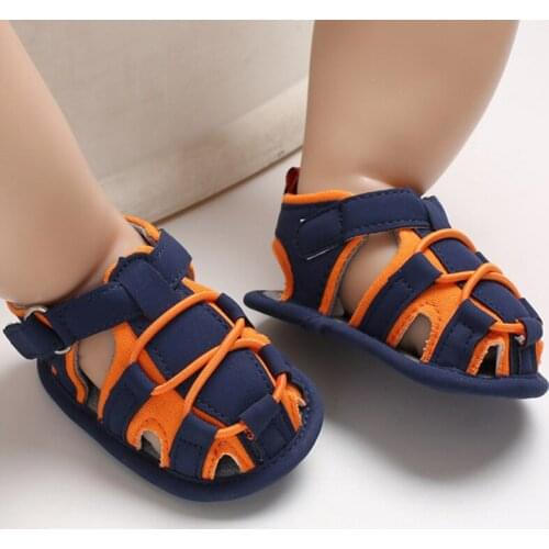 Summer Newborn Baby Shoes Boys Casual Breathable Moccasins Non-slip Infant Prewalker Sport Baby First Walker