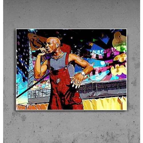 Pop Graffiti Art Abstract Singer Canvas Painting Wall Art Posters Prints Wall Pictures for Living Room Home Wall Cuadros Decor