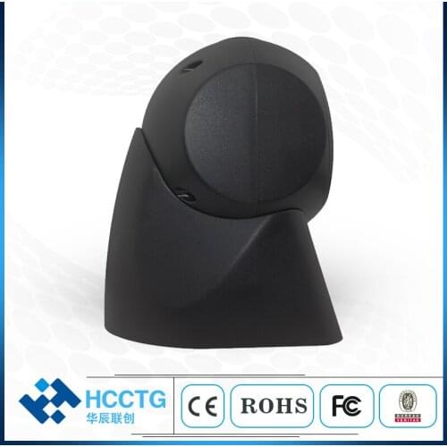QR Barcode Scanner Black and White Color CMOS LED Platform RS232 USB QR Code 2D Barcode Scanner HS-7301