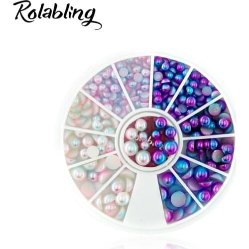 Жемчуга для дизайна ногтей Rolabling China At AliExpress