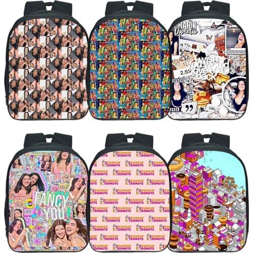Charli Damelio Backpack Men Women Travel Rucksack Boys Bags Bookbag For School Girls Student Bagpack Children School Knapsack