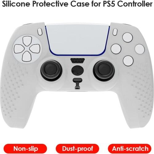 For Sony Playstation 5 PS5 Controller Silicone Cover Rubber Skin Grip Case Protective Gamepad Cover Anti-Slip Guard