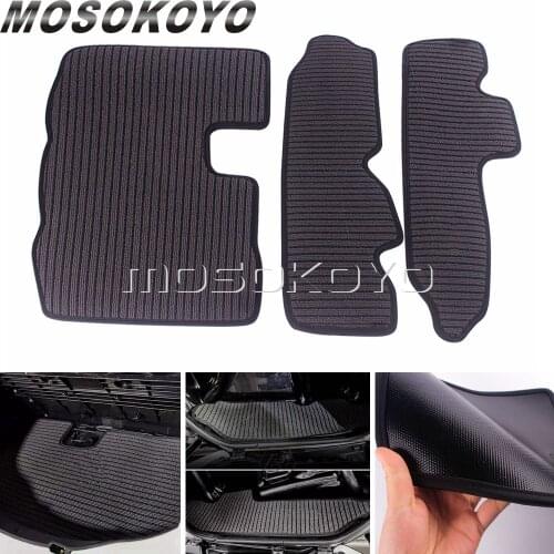 Motorcycle Trunk Rear Storage Pad Case Black Polypropylene Protective Pads for Honda Gold Wing Goldwing GL1800 Models 2012-2017