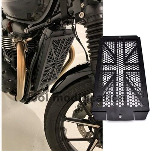 Motorcycle Water Tank Radiator Guard For Street Twin Bonneville T120 T100 Bobber Speedmaster Radiator Protective Cover