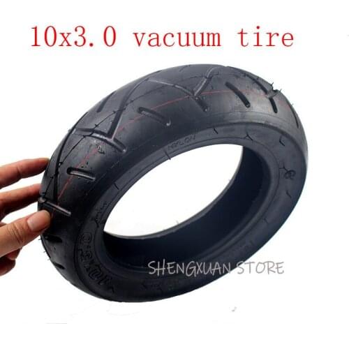 10*3.0 Electric Scooter Tubeless Vacuum Tire 10x3.0 Scooter Vacuum Tyre 10 Inch Widening and Thickening Tire Lightning Shipment