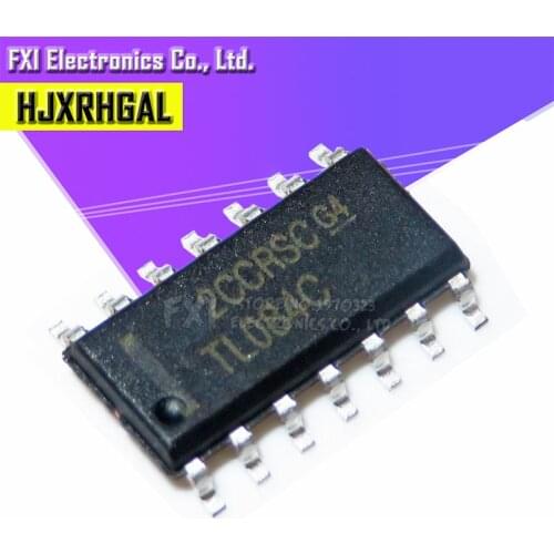 10pcs/lot TL084CDR TL084C TL084 SMD SOP-14 Quad Operational Amplifier new original