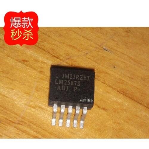 10PCS New original authentic LM2587-ADJ LM2587S-ADJ TO263 boost power chip