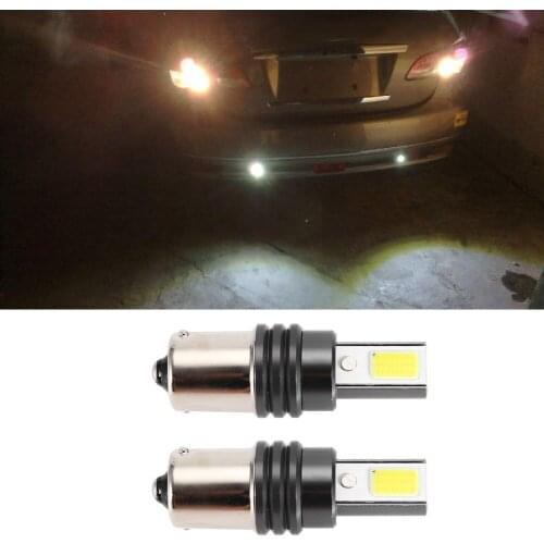 2pcs 6500k 10V-16V LED White Lights Car Bulb Brake Stop Turn Signal Reverse Backup Lamp Super Bright LED Chip