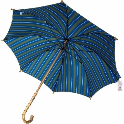 3pc/lot colour option Straight pure nature rattan bamboo handmade wooden umbrellas 210T pongee double layers fiberglass parasol