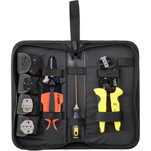 4 in 1 Wire Stripping Pliers Set Wire Cutter Automatic Wire Stripper Cable Stripping Crimping Pliers Multi Tool Pliers Hand Tool