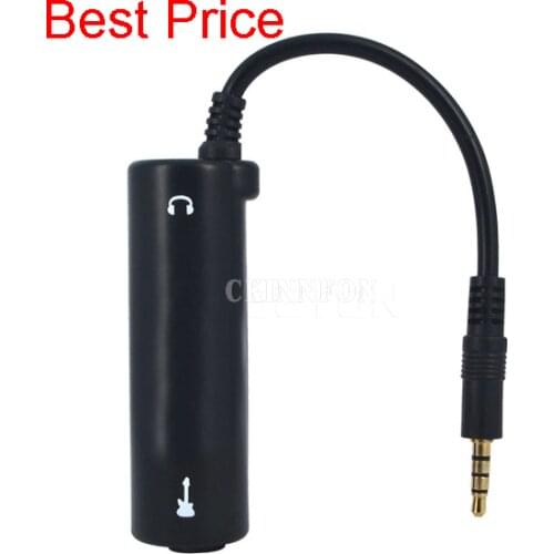 200Pcs/Lot Rig Guitar Link Audio Interface System Record AMP Amplifier Software Effects Pedal Cable Convertor Adapter Jack