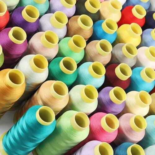 5000m 40WT Polyester Embroidery Thread for Brother/Singer Machine Household Sewing Variety Colors with Good Quality