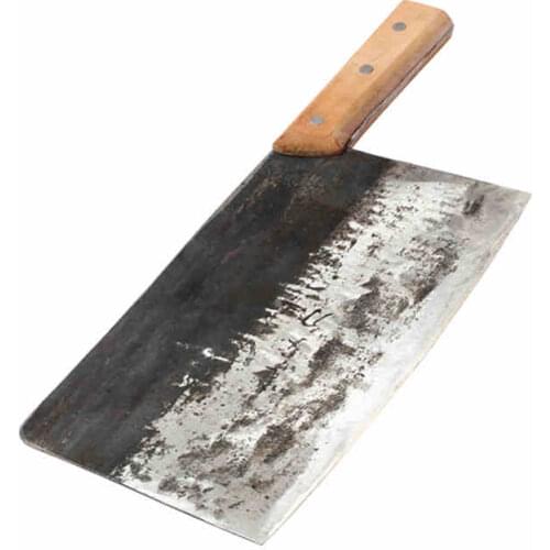 Chu Professional Forged Chef Knife Chinese Style Cutting Knife Handmade Kitchen Slicing Meat Vegetable Knife Hotel Specially