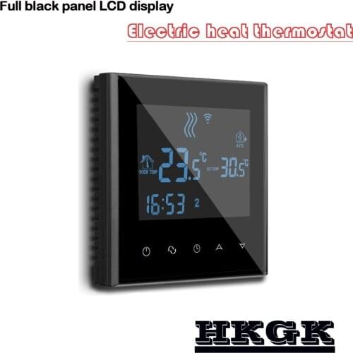 Electric heating thermostat wiht Programmable,Double sensor,220V/110V/24V Optional