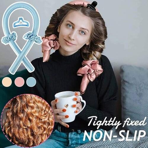 Heatless Curling Rod Headband Lazy Curler Women Hair Styling Soft Wave Tools