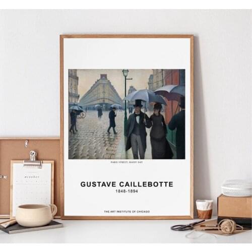 Famous French Artist Canvas Painting Impressionism Posters and Prints Cuadros Wall Art Pictures for Living Room Home Decoration