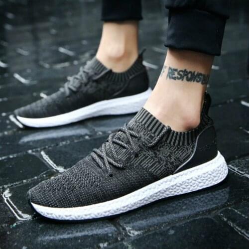 Spring New Casual Shoes Men Breathable Canvas Autumn Lace Up Mesh Shoes Plus Size 38-46 Walking Sneakers Zapatillas Hombre