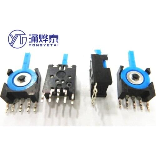 YYT 10PCS Reset rocker switch model SSCF110100 movement rocker