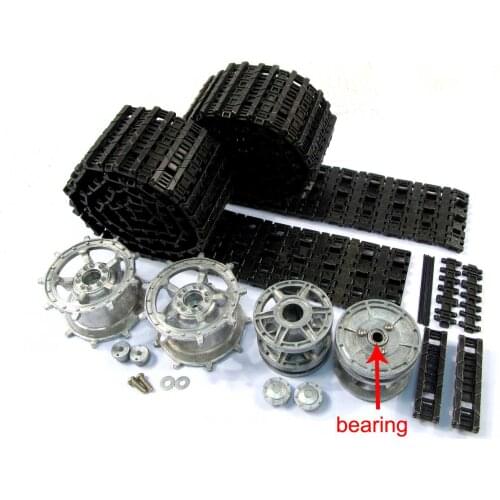 Mato 1/16 HengLong King Tiger RC Tank Metal Tracks Sprockets Idler Wheels MT078 TH00768