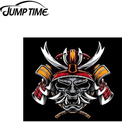 Jump Time 13 x 8.6cm For SAGA 96 TT SAMURAI Car Stickers Repair Car Decal Suitable For VAN ATV SUV Scratch-Proof Laptop Decor