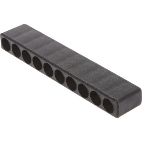 Screwdriver Hole 10/12 Holes Hex Shank Bit Holder Plastic Head Storage Case Tool